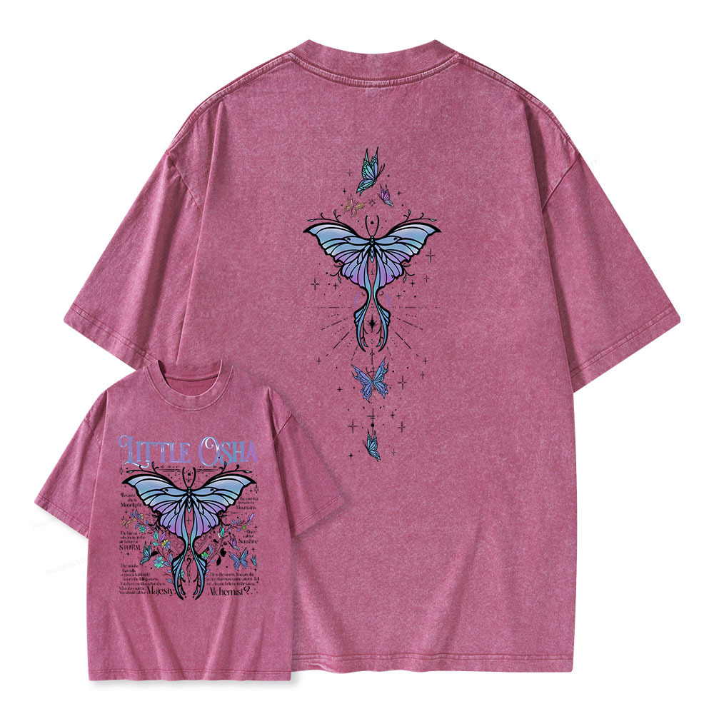 Pagewings Fantasy Bookish  Unisex Washed T-shirt