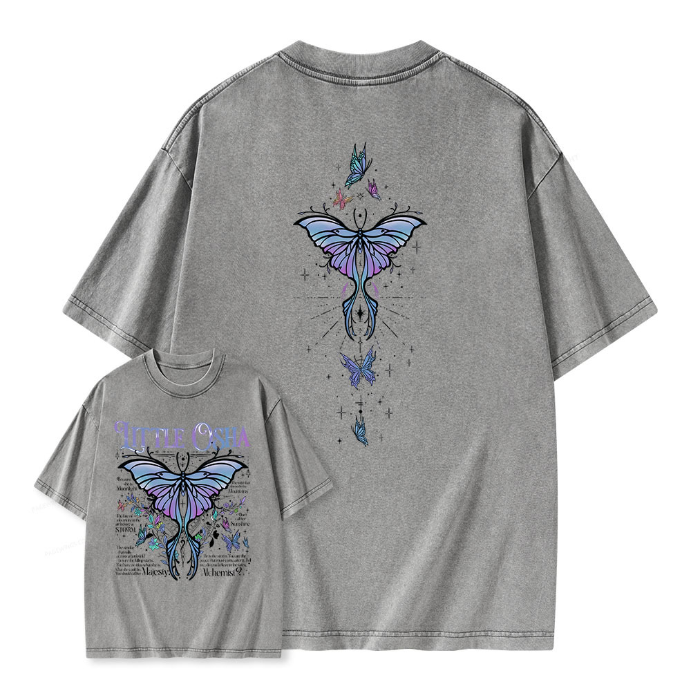 Pagewings Fantasy Bookish  Unisex Washed T-shirt