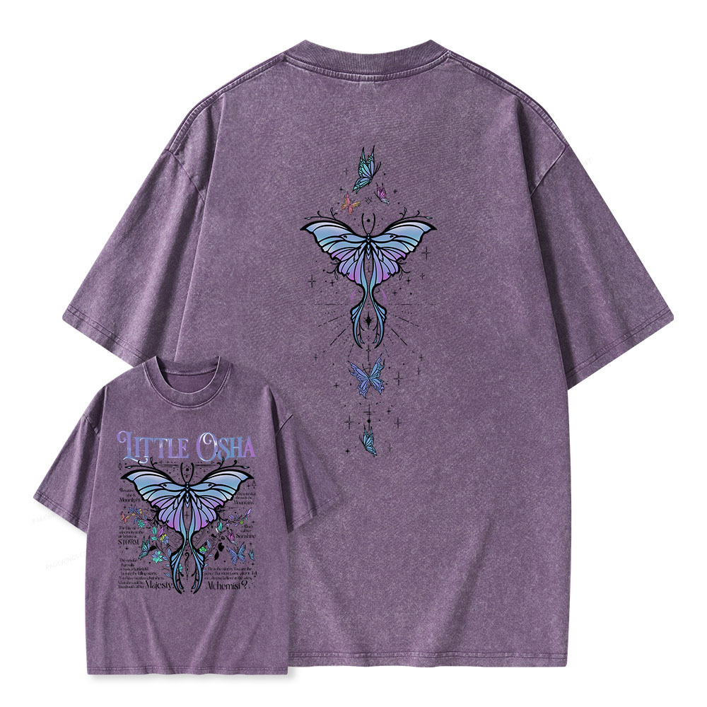 Pagewings Fantasy Bookish  Unisex Washed T-shirt