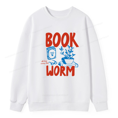 Pagewings Bookworm Unisex Classic Sweatshirt