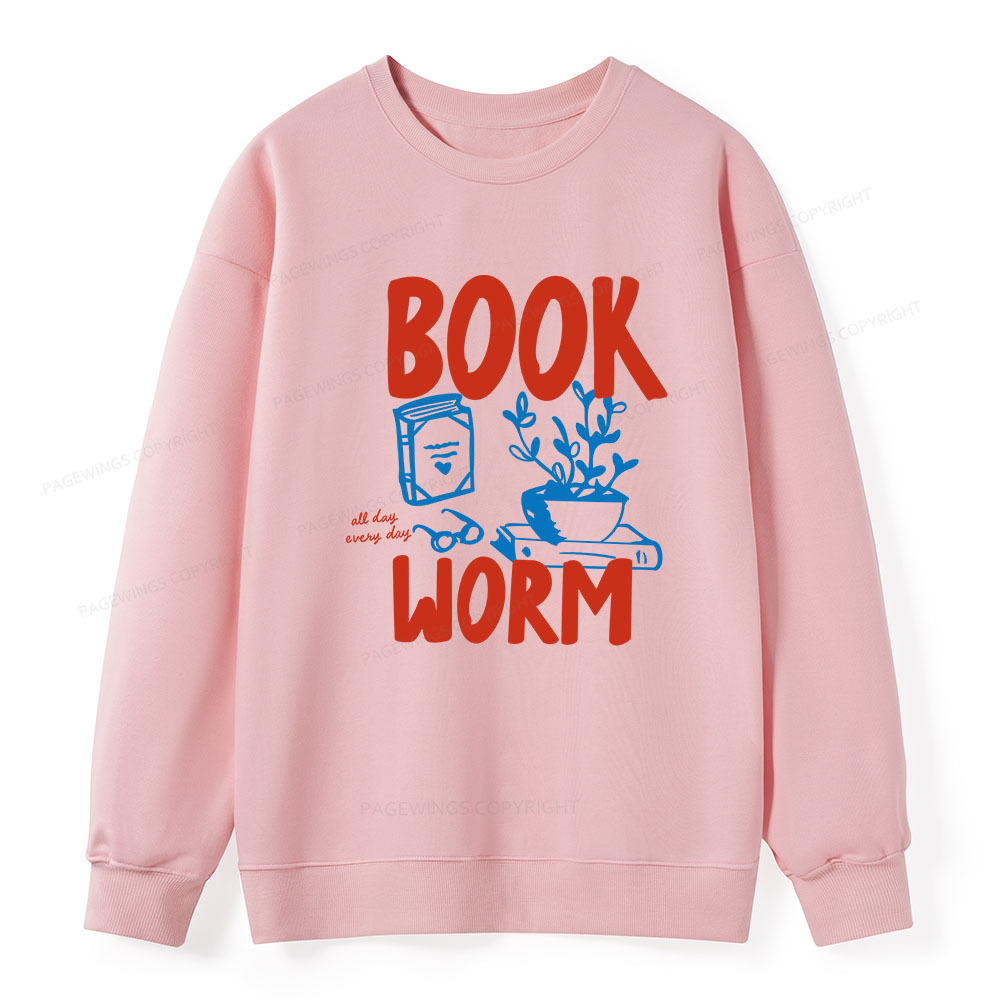 Pagewings Bookworm Unisex Classic Sweatshirt
