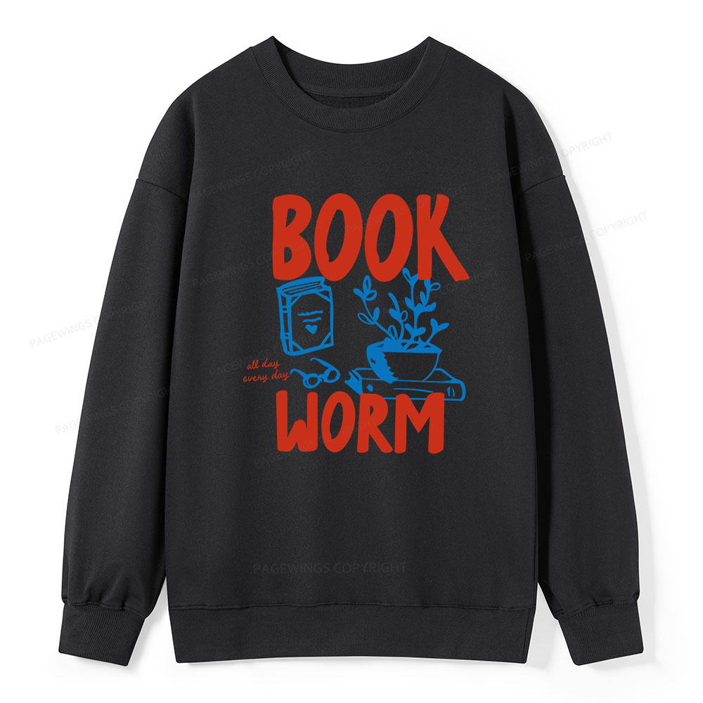 Pagewings Bookworm Unisex Classic Sweatshirt