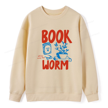 Pagewings Bookworm Unisex Classic Sweatshirt