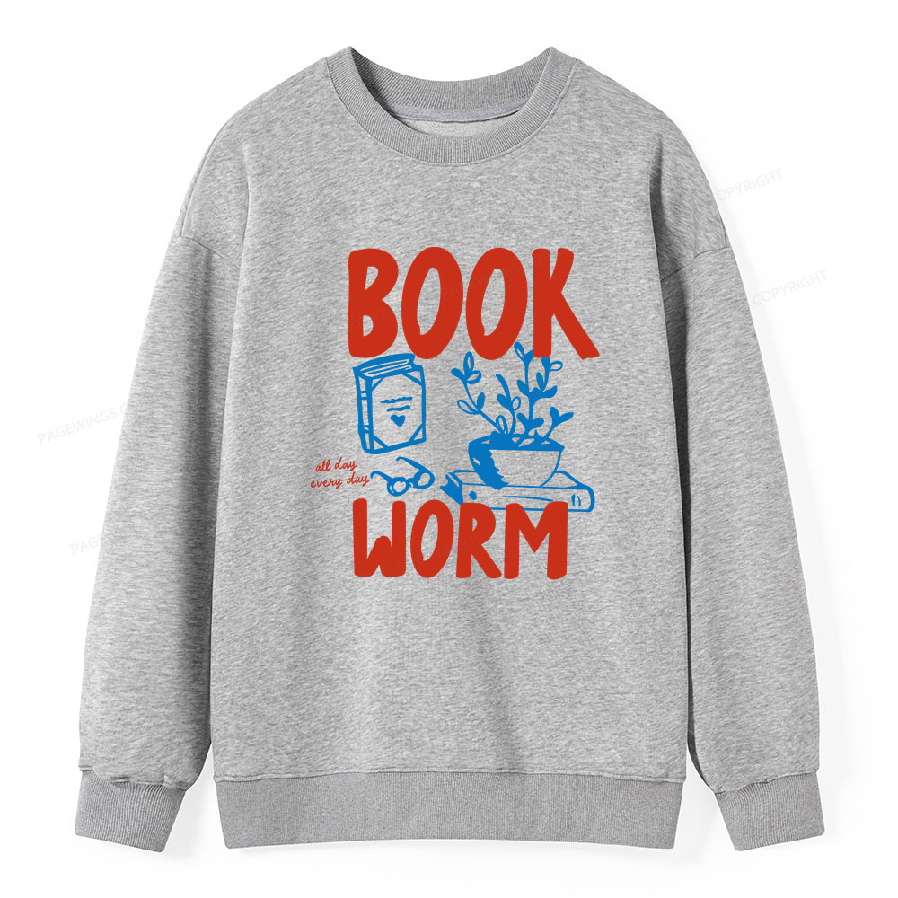 Pagewings Bookworm Unisex Classic Sweatshirt
