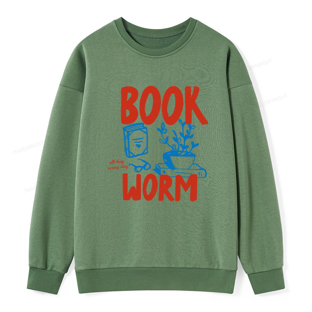 Pagewings Bookworm Unisex Classic Sweatshirt