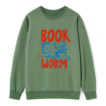 Pagewings Bookworm Unisex Classic Sweatshirt