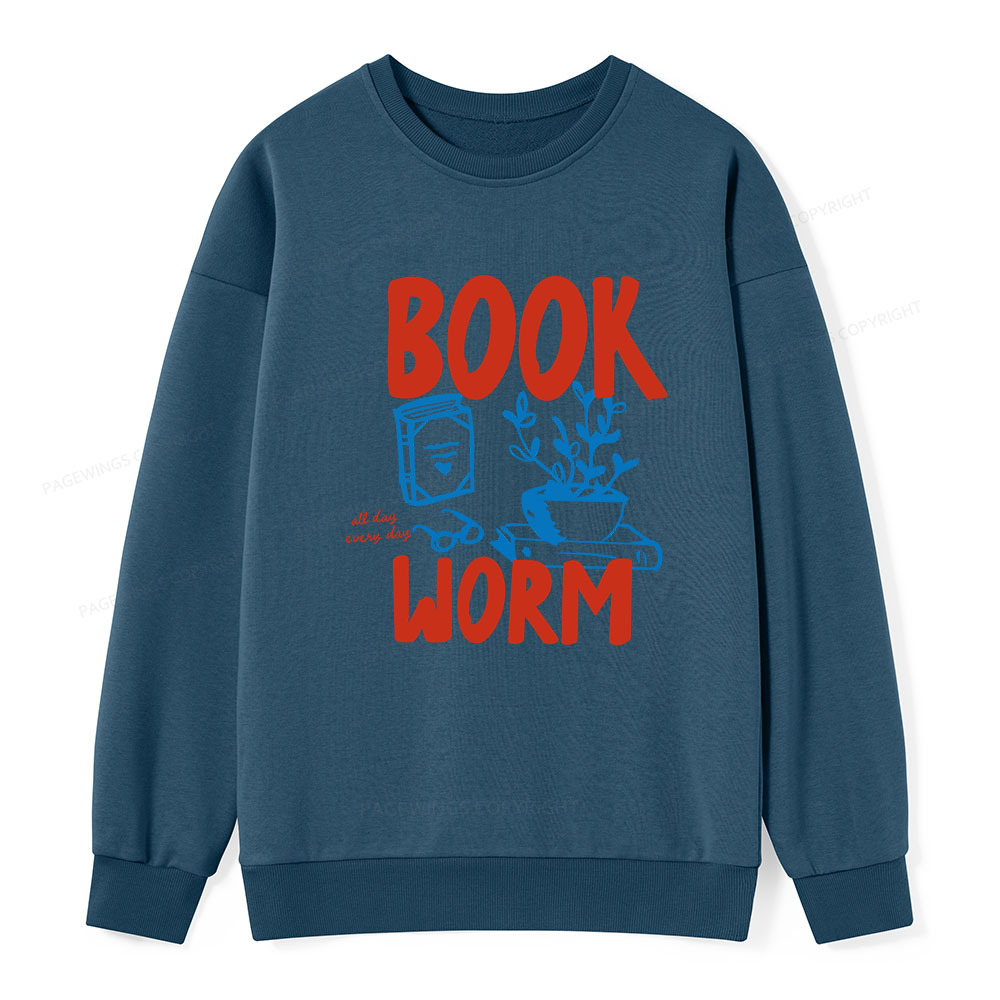 Pagewings Bookworm Unisex Classic Sweatshirt
