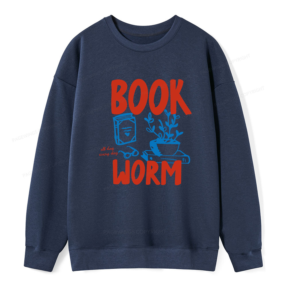 Pagewings Bookworm Unisex Classic Sweatshirt