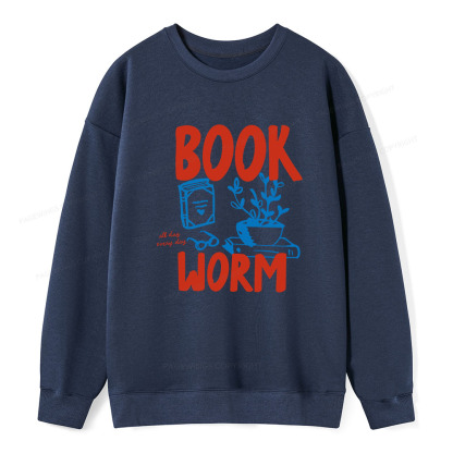 Pagewings Bookworm Unisex Classic Sweatshirt