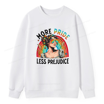 Pagewings More Pride Less Prejudice Unisex Classic Sweatshirt