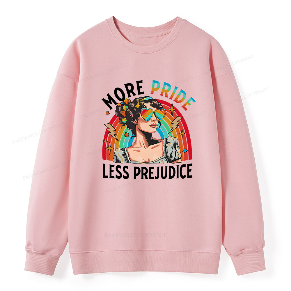 Pagewings More Pride Less Prejudice Unisex Classic Sweatshirt