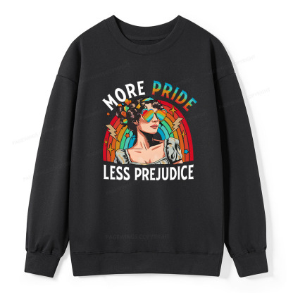 Pagewings More Pride Less Prejudice Unisex Classic Sweatshirt