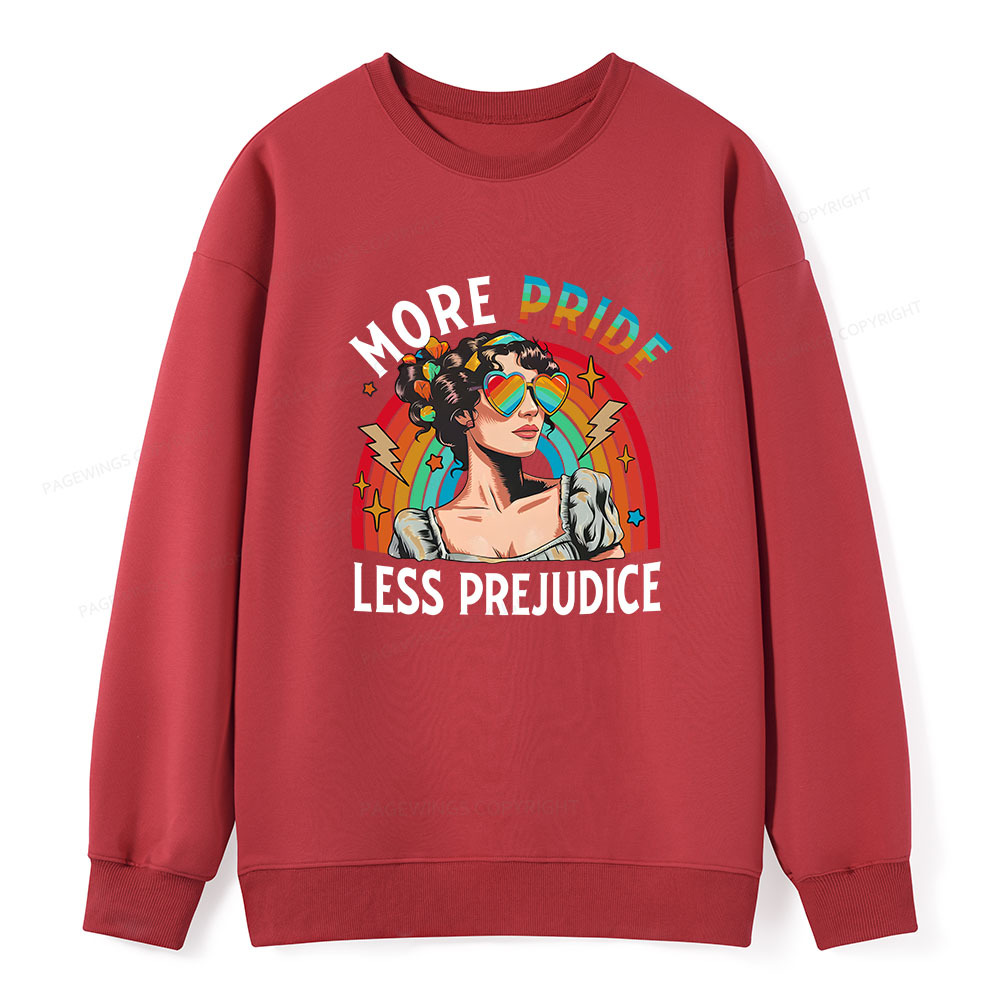 Pagewings More Pride Less Prejudice Unisex Classic Sweatshirt