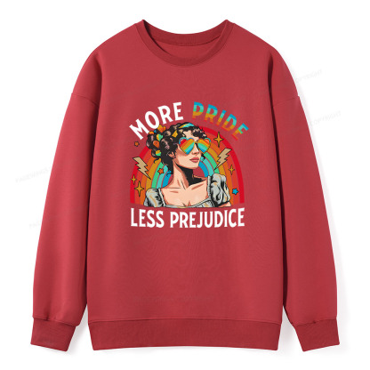 Pagewings More Pride Less Prejudice Unisex Classic Sweatshirt