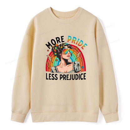 Pagewings More Pride Less Prejudice Unisex Classic Sweatshirt