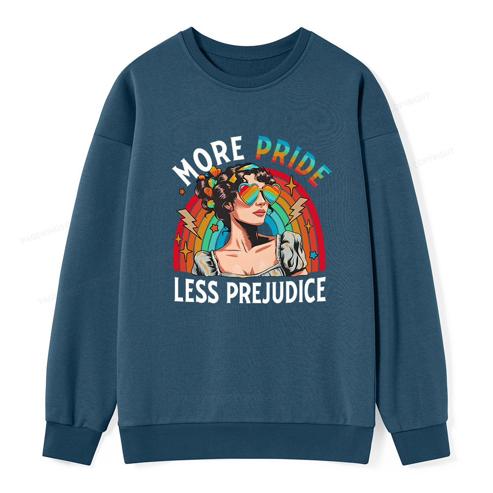 Pagewings More Pride Less Prejudice Unisex Classic Sweatshirt