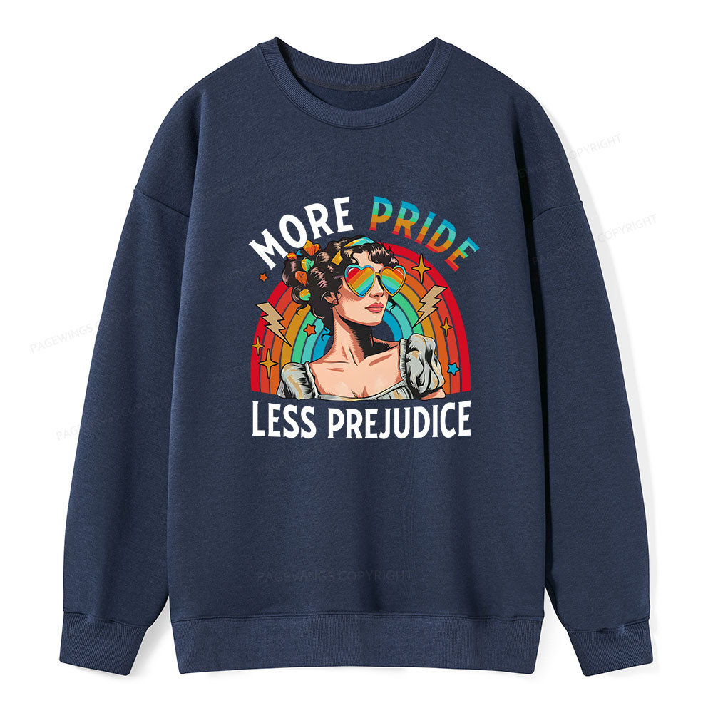 Pagewings More Pride Less Prejudice Unisex Classic Sweatshirt
