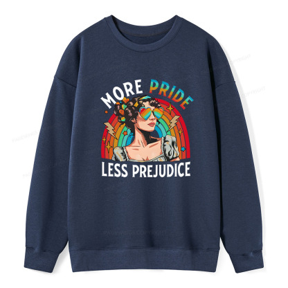 Pagewings More Pride Less Prejudice Unisex Classic Sweatshirt