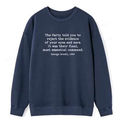 Pagewings It Was Their Final Most Essential Command  Unisex Classic Sweatshirt