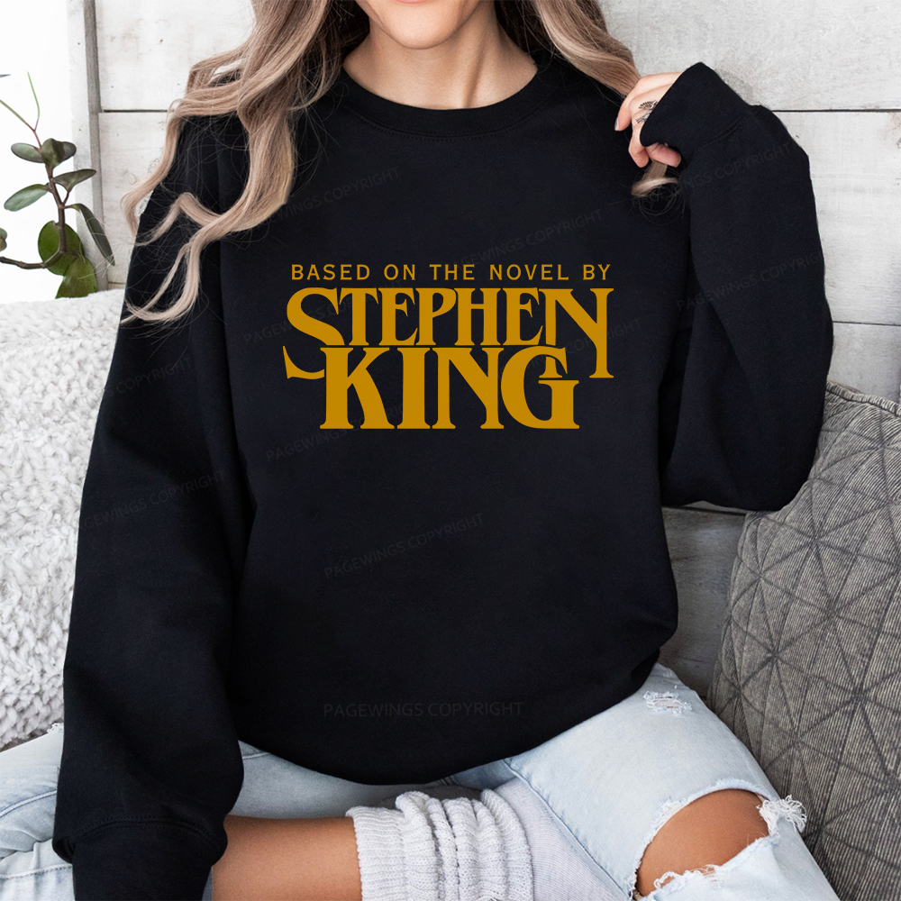 Pagewings Based On A Novel By Stephen King Unisex Classic Sweatshirt