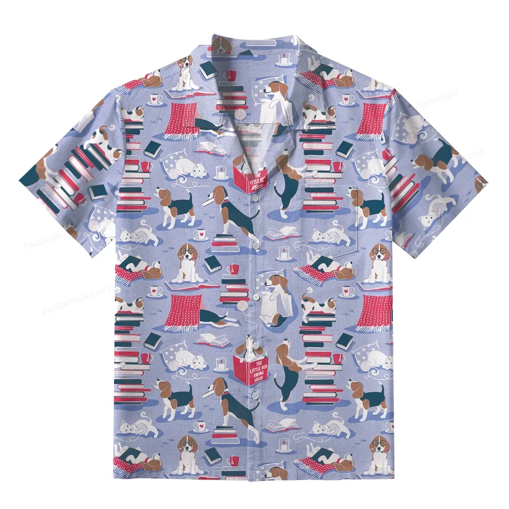 Pagewings The Little Red Riding Hood Unisex Hawaiian Shirt