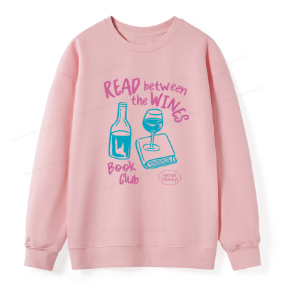 Pagewings Wine Lover Book Club Unisex Classic Sweatshirt