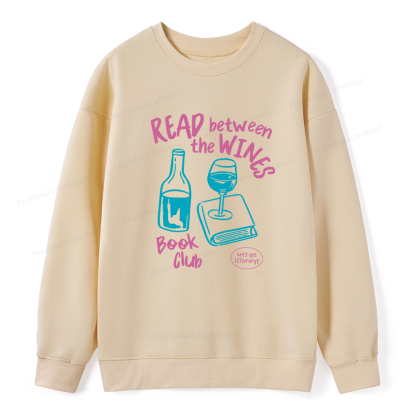 Pagewings Wine Lover Book Club Unisex Classic Sweatshirt