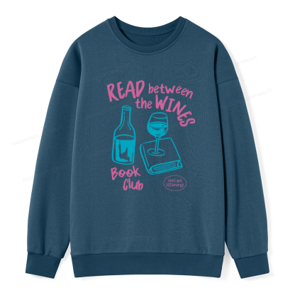 Pagewings Wine Lover Book Club Unisex Classic Sweatshirt