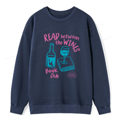 Pagewings Wine Lover Book Club Unisex Classic Sweatshirt