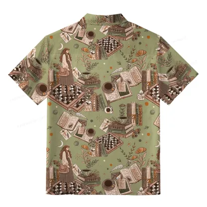 Pagewings Reading is Magic Unisex Hawaiian Shirt