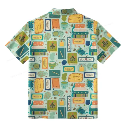 Pagewings Chocolate Unisex Hawaiian Shirt