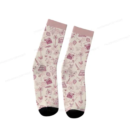 Pagewings Books Are Magic Unisex Socks
