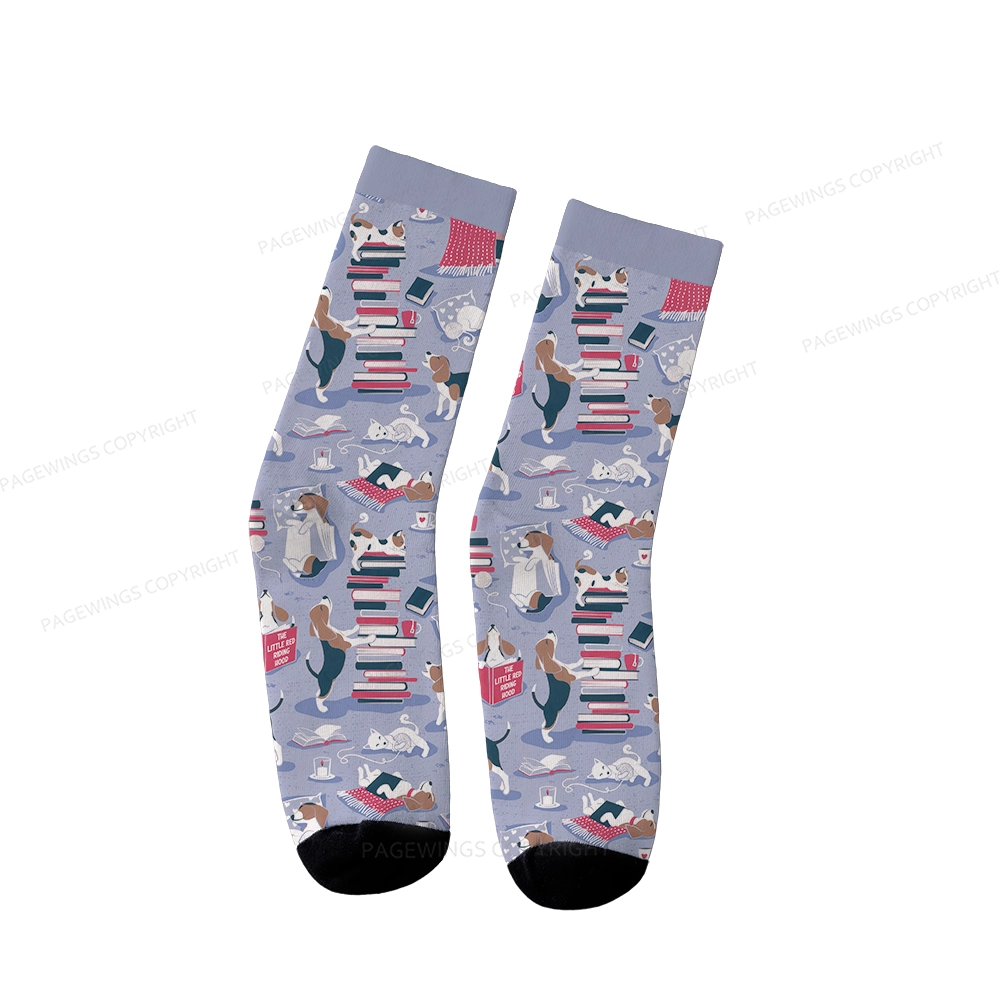 Pagewings The Little Red Riding Hood Unisex Socks