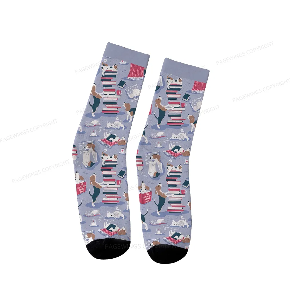 Pagewings The Little Red Riding Hood Unisex Socks