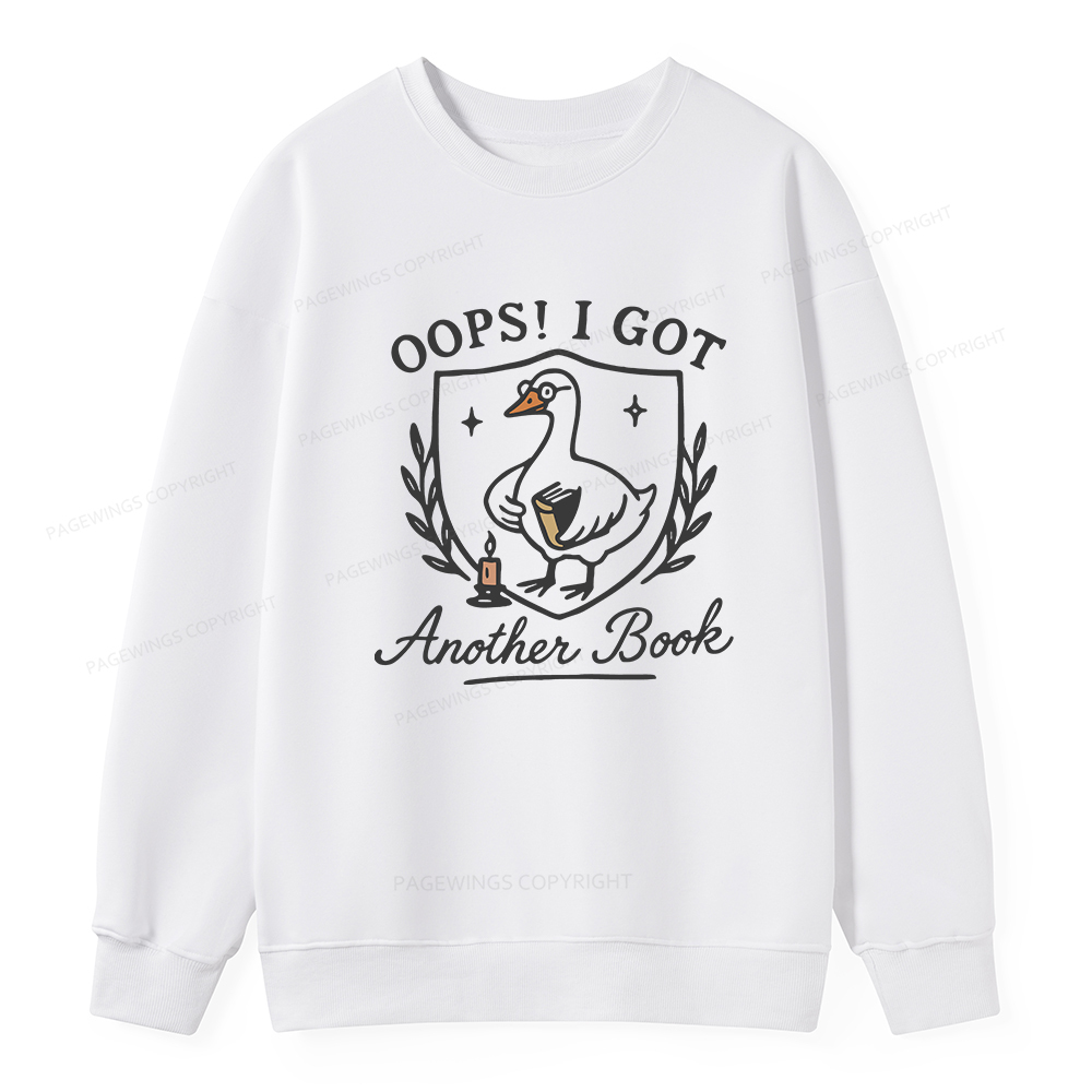 Pagewings Oops I Got Another Book Unisex Classic Sweatshirt