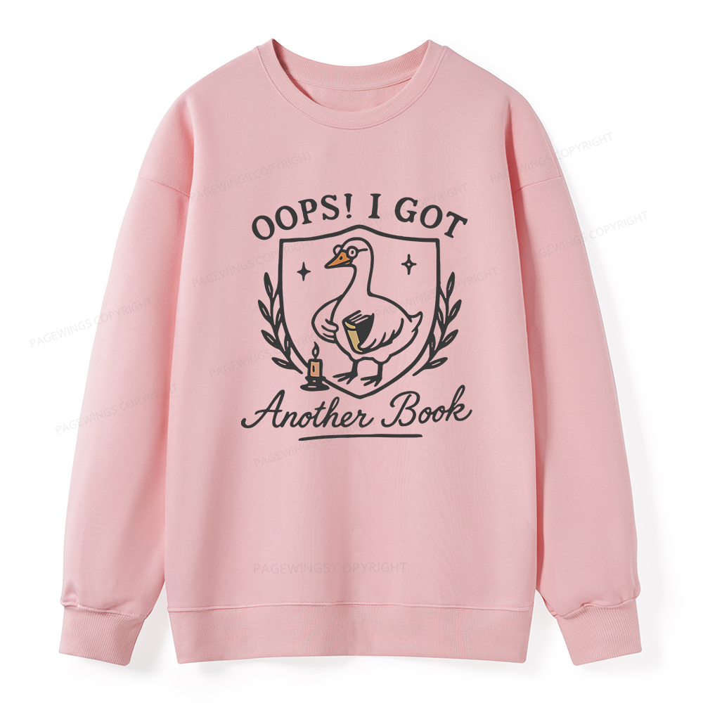 Pagewings Oops I Got Another Book Unisex Classic Sweatshirt