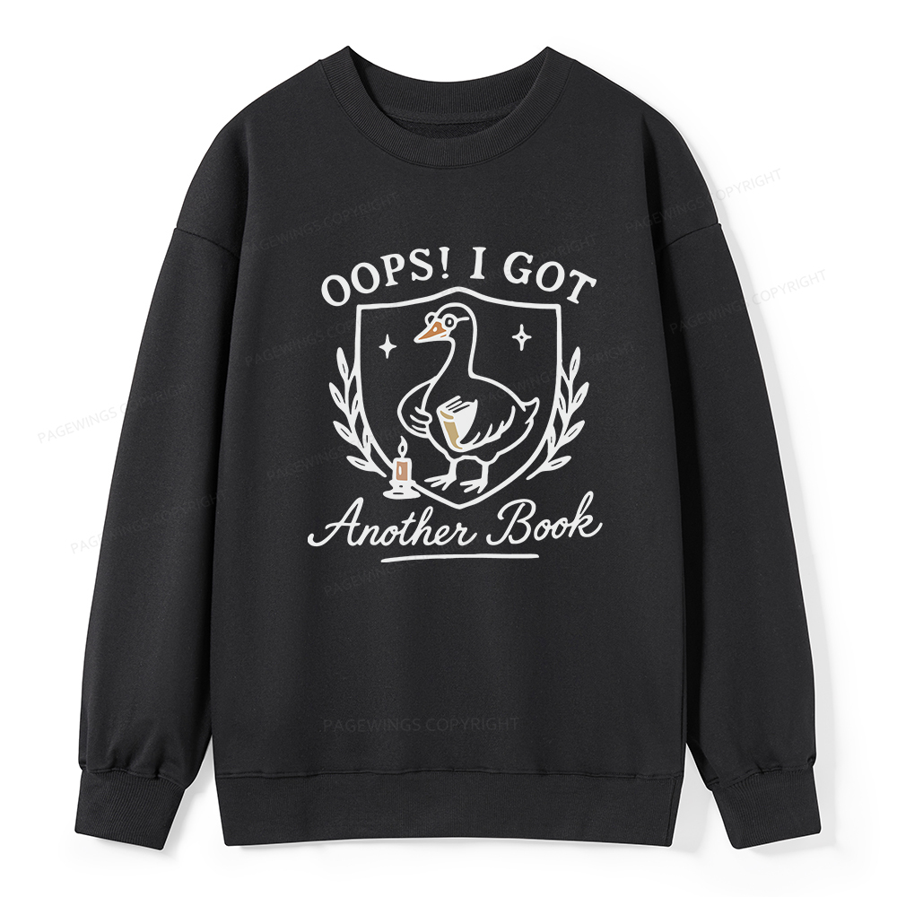 Pagewings Oops I Got Another Book Unisex Classic Sweatshirt