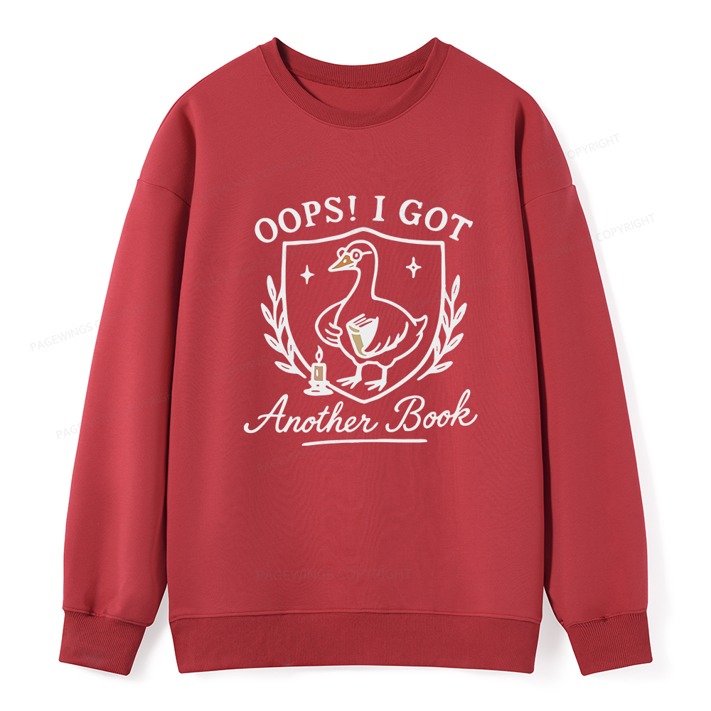Pagewings Oops I Got Another Book Unisex Classic Sweatshirt