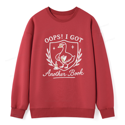 Pagewings Oops I Got Another Book Unisex Classic Sweatshirt