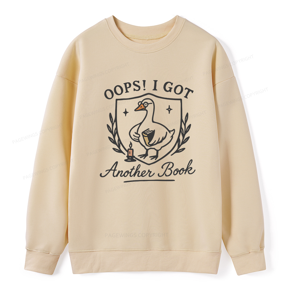 Pagewings Oops I Got Another Book Unisex Classic Sweatshirt