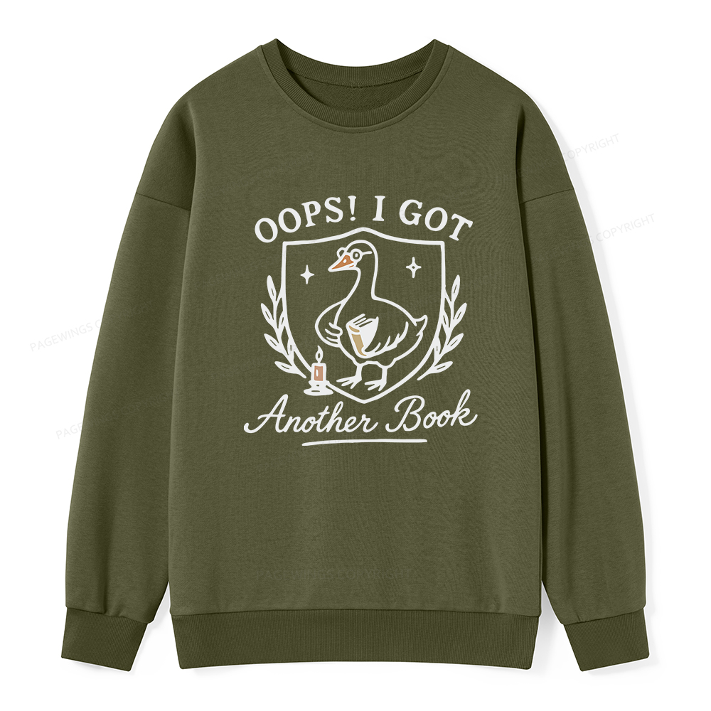 Pagewings Oops I Got Another Book Unisex Classic Sweatshirt