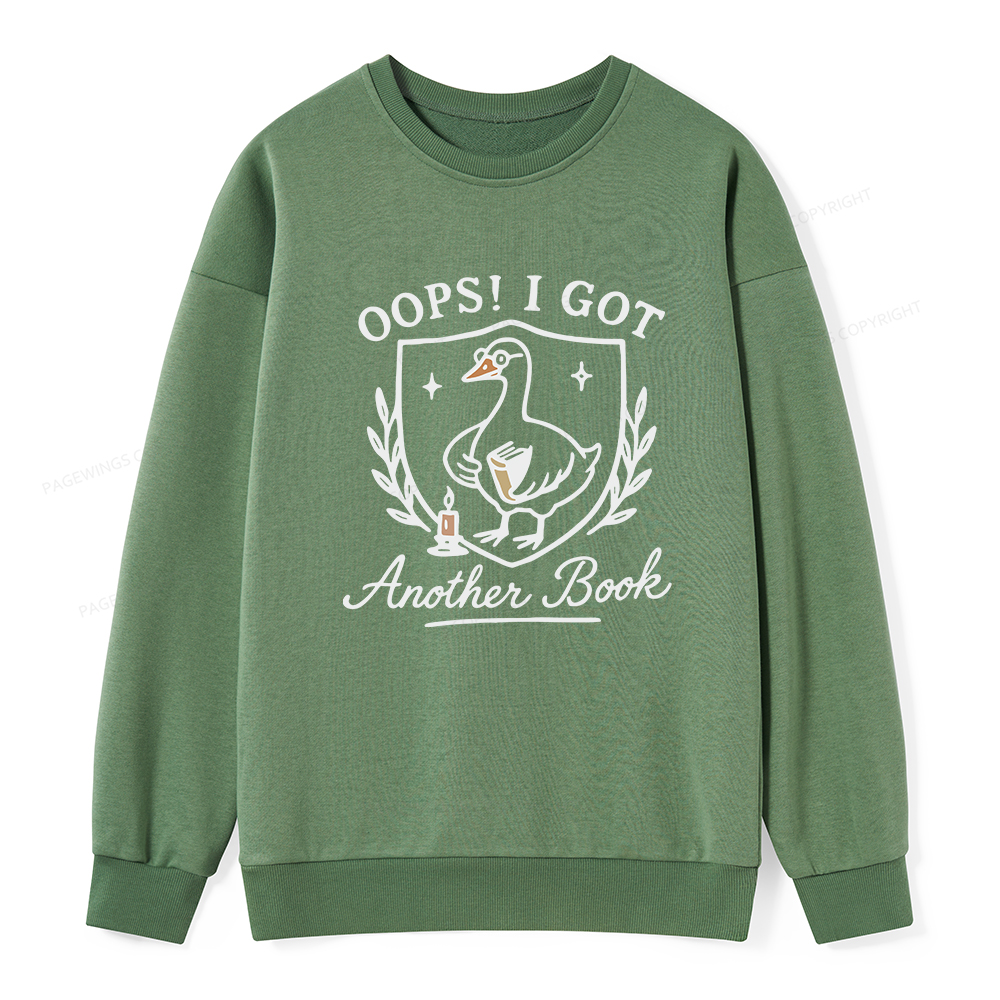 Pagewings Oops I Got Another Book Unisex Classic Sweatshirt
