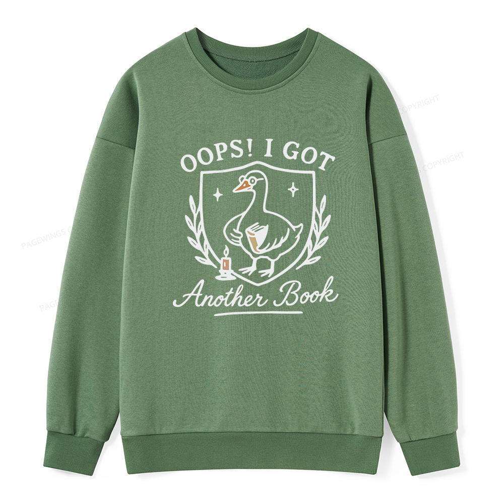 Pagewings Oops I Got Another Book Unisex Classic Sweatshirt