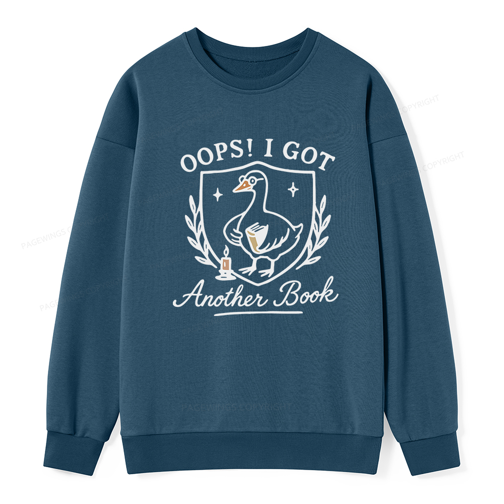 Pagewings Oops I Got Another Book Unisex Classic Sweatshirt