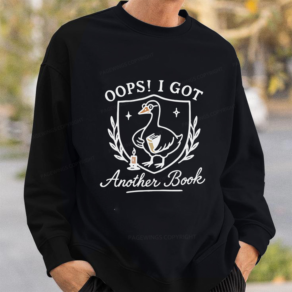 Pagewings Oops I Got Another Book Unisex Classic Sweatshirt