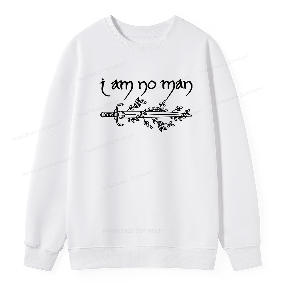 Pagewings I Am No Man Unisex Classic Sweatshirt