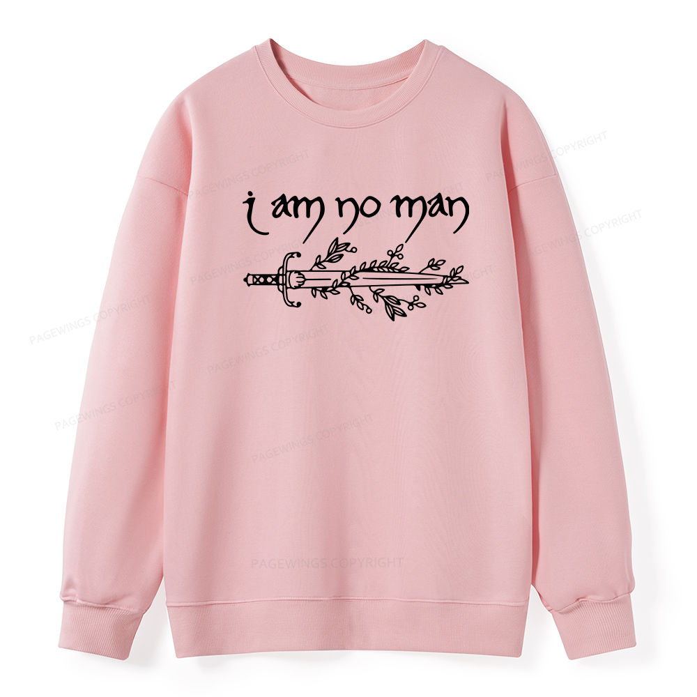 Pagewings I Am No Man Unisex Classic Sweatshirt