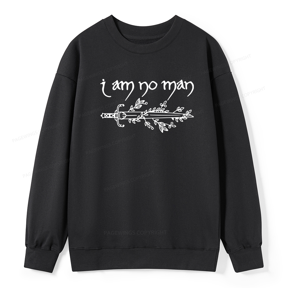 Pagewings I Am No Man Unisex Classic Sweatshirt