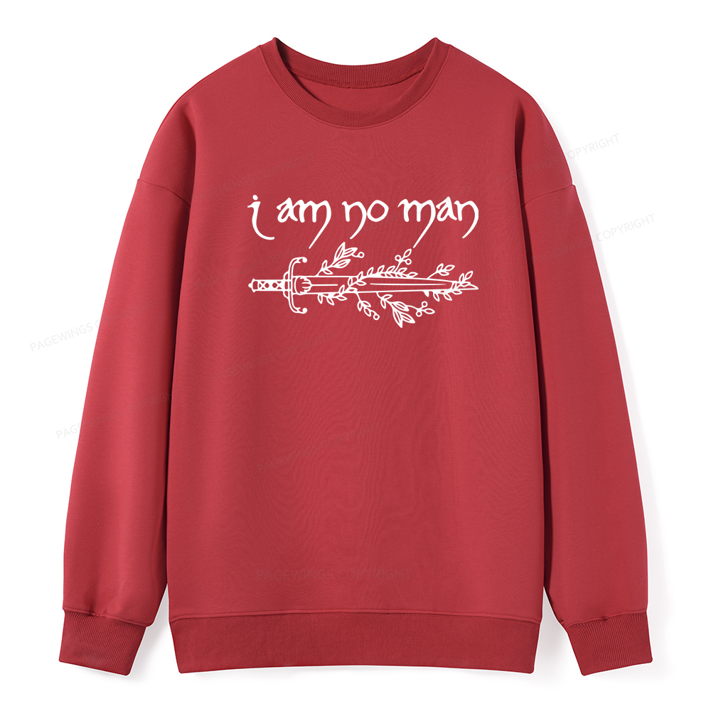 Pagewings I Am No Man Unisex Classic Sweatshirt
