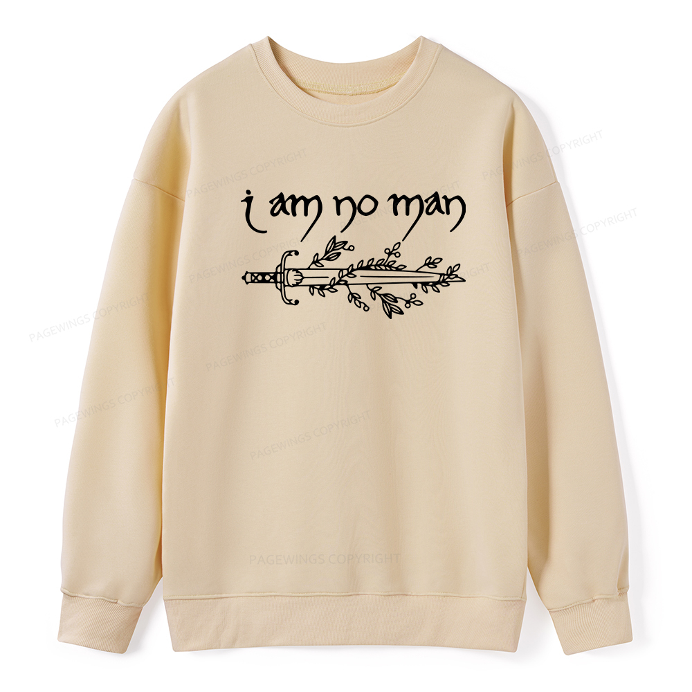Pagewings I Am No Man Unisex Classic Sweatshirt